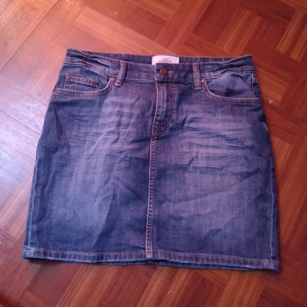 L.o.g.g denim skirt nwots